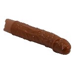 Реалістичний вібратор - Pretty Love Leander Realistic Vibrating Dildo Brown - мініатюра 6