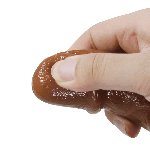 Реалістичний вібратор - Pretty Love Leander Realistic Vibrating Dildo Brown - мініатюра 8