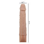 Реалістичний вібратор - Pretty Love Leander Realistic Vibrating Dildo Flesh - мініатюра 10
