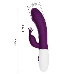 Вібратор - Pretty Love Rasmussen Dual Vibrator Purple - мініатюра 8