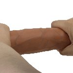 Фалоімітатор - Barbara Alcmene Dildo 9,8" Brown - мініатюра 9