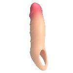 Насадка на член - Pretty Love Damell Penis Sleeve Flesh - мініатюра 3