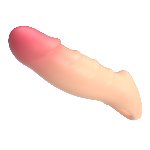 Насадка на член - Pretty Love Damell Penis Sleeve Flesh - мініатюра 5
