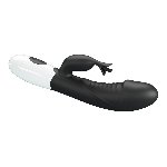 Вібратор - Pretty Love Rasmussen Dual Vibrator Black - мініатюра 5