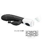Вібратор - Pretty Love Rasmussen Dual Vibrator Black - мініатюра 7