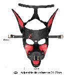 Маска - Rebellion Reign Scarred Alpha Pup Mask - мініатюра 11