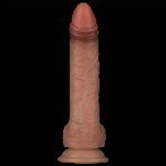 Фалоімітатор - Sliding Skin Pro Dual Layer Silicone Dong 8.5" Flesh #2 - мініатюра 4