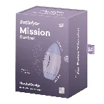 Вакуумний кліторальний вібратор - Satisfyer Mission Control Violet - мініатюра 1