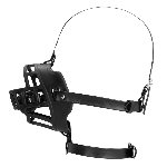 Маска-намордник з кляпом - Ouch! Xtreme Muzzle with Removable Ball Gag - мініатюра 5