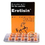Таблетки - Erotisin, 30 таб. (08.2026) - мініатюра 2