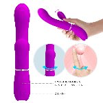 Вібратор - Pretty Love Clitoris Vibrator Purple - мініатюра 6
