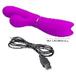 Вібратор - Pretty Love Clitoris Vibrator Purple - мініатюра 7