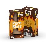 Свічка член Pure Bliss Choco Boom Brown, 18 см - мініатюра 7