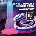 Фентезійний фалоімітатор - Power Monsters Void Python, 20.5 см - мініатюра 2