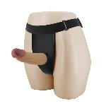 Страпон - Pretty Love Harness Briefs Houston 6.8" - мініатюра 6