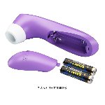 Вакуумний стимулятор - Romance Sucking Pleasure Stimulator Breeze Purple - мініатюра 10