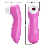 Вакуумний стимулятор - Romance Sucking Pleasure Stimulator Breeze Pink - мініатюра 9