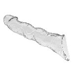 Подовжуюча насадка на член - Pretty Love Extension Penis Sleeve Clear, 28 см - мініатюра 5