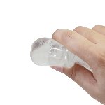 Подовжуюча насадка на член - Pretty Love Extension Penis Sleeve Clear, 28 см - мініатюра 9