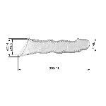 Подовжуюча насадка на член - Pretty Love Extension Penis Sleeve Clear, 28 см - мініатюра 10