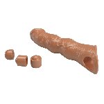 Подовжуюча насадка на член - Pretty Love Extension Penis Sleeve Latin, 28 см - мініатюра 6