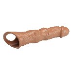 Подовжуюча насадка на член - Pretty Love Extension Penis Sleeve Latin, 28 см - мініатюра 7