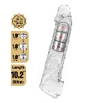 Подовжуюча насадка на член - Pretty Love Extension Penis Sleeve Clear, 26 см - мініатюра 2