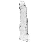 Подовжуюча насадка на член - Pretty Love Extension Penis Sleeve Clear, 26 см - мініатюра 4