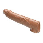 Подовжуюча насадка на член - Pretty Love Extension Penis Sleeve Latin, 26 см - мініатюра 6