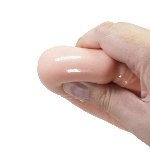 Подовжуюча насадка на член - Pretty Love Extension Penis Sleeve Flesh, 26 см - мініатюра 9