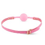 Кляп - Knebel Ball Gag Pink - мініатюра 4