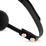 Кляп - Knebel Ball Gag Black - мініатюра 3