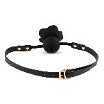 Кляп - Black Rose Ball Gag - мініатюра 3