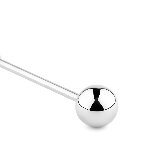 Анальна пробка - Jewellery Metal Anal Plug No. 2 - мініатюра 4