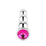 Анальна пробка - Jewellery Metal Anal Plug No. 1 - мініатюра 2