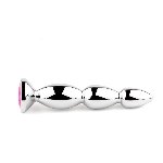Анальна пробка - Jewellery Metal Anal Plug No. 1 - мініатюра 3