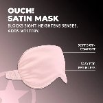 Маска на очі - Ouch! Satin Blindfold Powder Pink - мініатюра 2