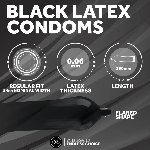 Презерватив - EXS Black Latex Condom, 1 шт. - мініатюра 2