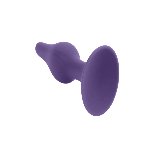 Анальна пробка - Silicone Purple Plug S - мініатюра 5