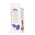 Анальна пробка - Silicone Purple Plug S - мініатюра 11