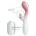 Вібратор - Pretty Love Brighty Vibrator White/Pink - мініатюра 8