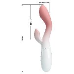 Вібратор - Pretty Love Brighty Vibrator White/Pink - мініатюра 10