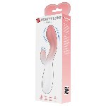 Вібратор - Pretty Love Brighty Vibrator White/Pink - мініатюра 11