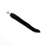 Анальна пробка - Fox Tail Black, XL - мініатюра 4