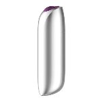 Міні-вібратор - Rechargeable Powerful Bullet Vibrator Silver - мініатюра 4