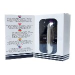 Міні-вібратор - Rechargeable Powerful Bullet Vibrator Silver - мініатюра 5