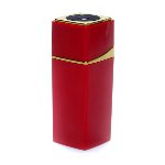 Міні-вібратор - Rechargeable Lipstick Vibrator Red - мініатюра 3