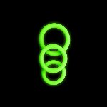 Набір ерекційних кілець - Ouch! Glow In The Dark - мініатюра 3