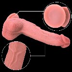 Реалістичний вібратор - Thrusting Dildo With Swing Motion And Heating Erospace Natural Play D7 - мініатюра 11