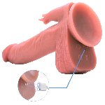 Реалістичний вібратор - Thrusting Dildo With Swing Motion And Heating Erospace Natural Play D7 - мініатюра 12